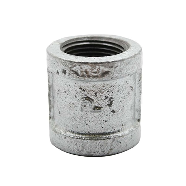 Thrifco Plumbing 1 Inch Galvanized Steel Coupling 5218022 - main